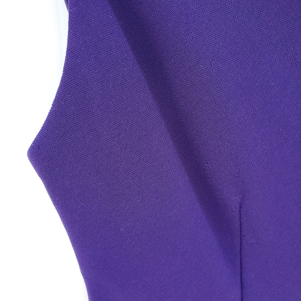 ❤SOLD❤EVAN-PICONE Beaded High Neck Cocktail Sheath 💜  Special Occasion Dress 👗 - Picture 11 of 15